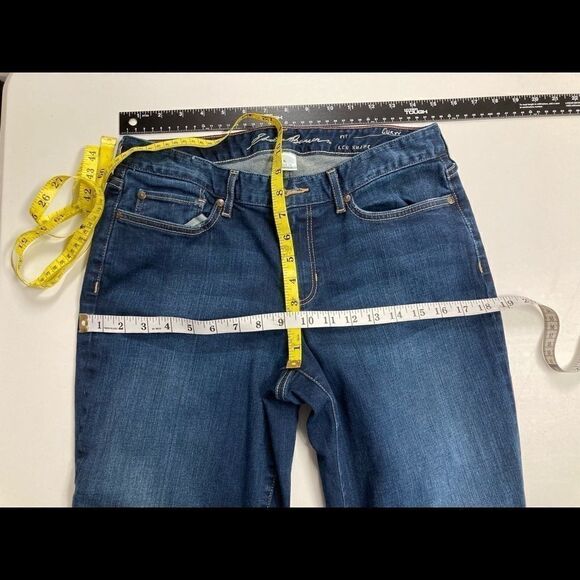 EDDIE BAUER, Women’s CurvyBootcut jeans,blue,Sz 8L - Picture 3 of 13